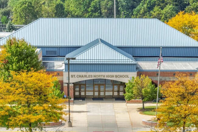 St. Charles North High School earned a National Blue Ribbon School in 2022.