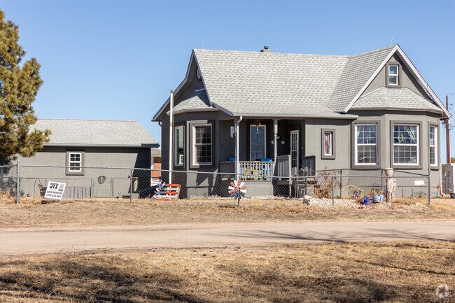 Less expensive homes can be found in downtown Peyton.