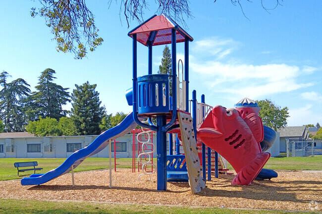 The playground at Vinland Elementary School in Fresno.
