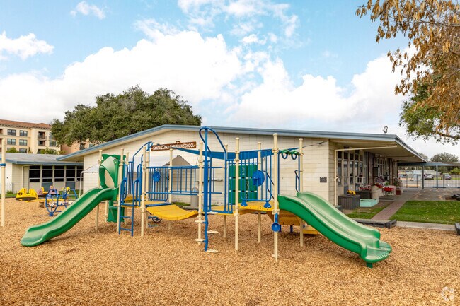 Your kids will never want to leave the playground at Santa Clara Christian School.