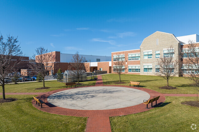 Nazareth Area Middle School receives an overall A- grade from niche.com.