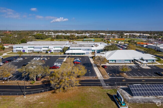 John M. Sexton Elementary School Aerial