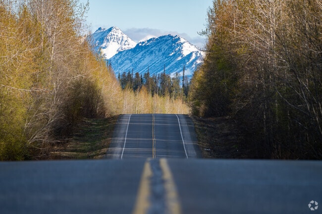 All roads lead to mountains in Knik-Fairview but are often separated by majestic rivers in the middle.