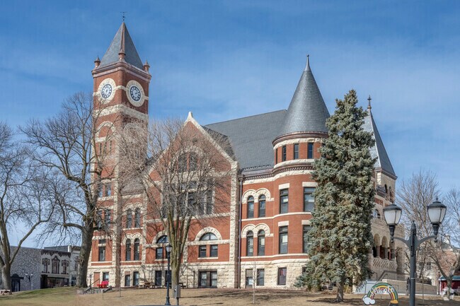 The Green County Courthouse in Monroe was built in 1891, and was renovated in 2023.