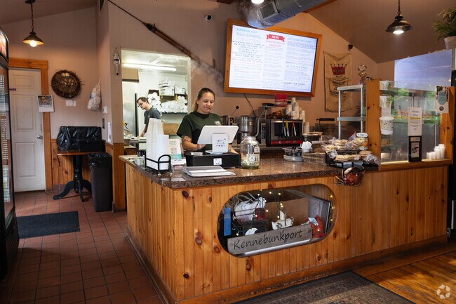 Inside the Smithsonian Chowder House in Hatfield, MA.
