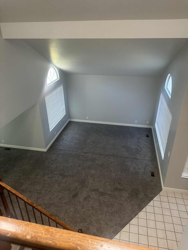 Living room view from upstairs