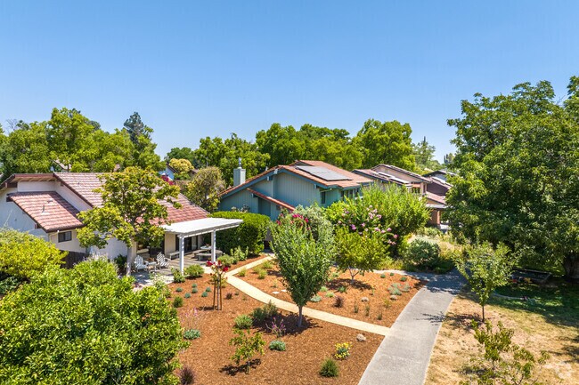 Craftsman style homes with big backyards are available in Davis.