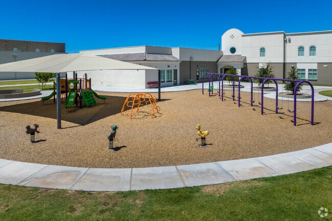 Frank Elementary School teaches children attending Pre-K through 5th grade in Guadalupe.