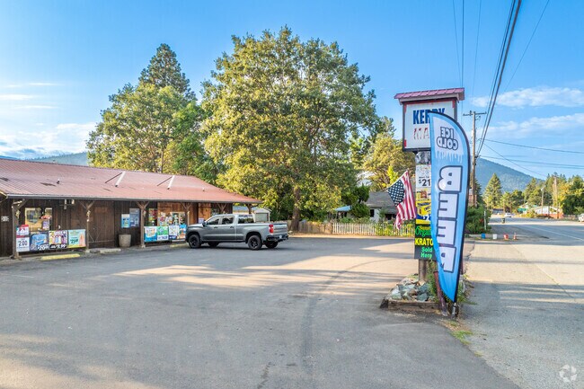 Kerby Mart is where the Josephine Community Bus picks up and drops off.