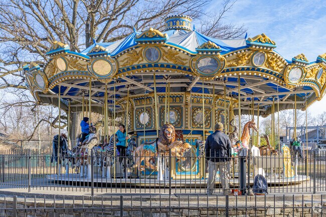 The Maryland Zoo offers a vintage carousel just a short three mile trip from Windsor Hills.