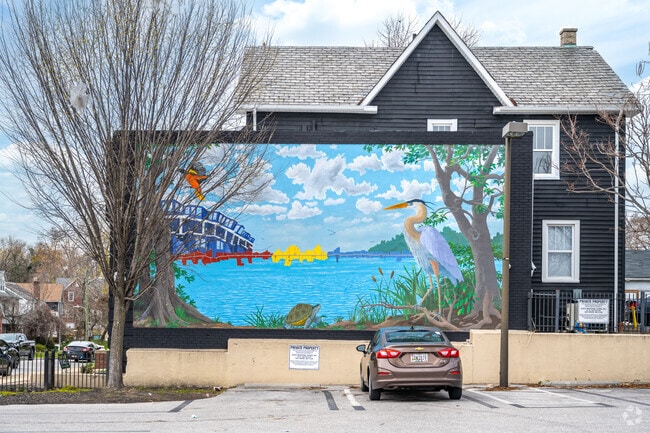 Enjoy the beautiful murals around Lauraville.