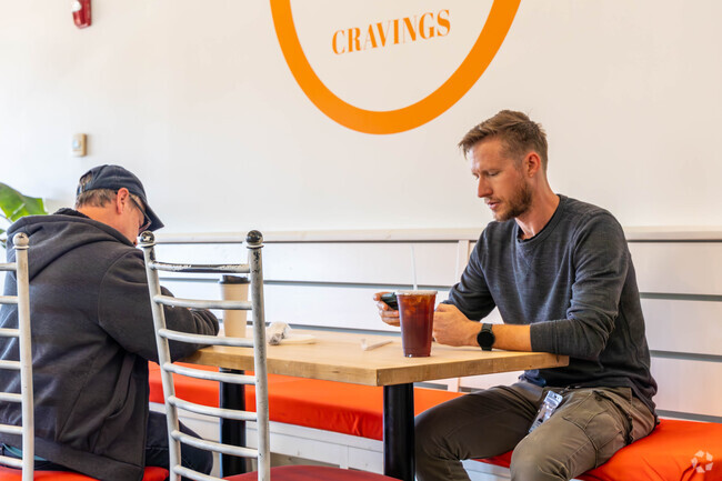 Sit back, relax and enjoy a coffee at WD Cravings.