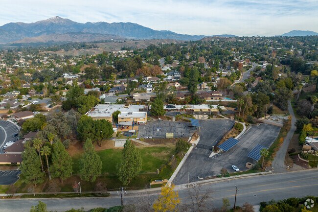 Valley Preparatory School offers a sprawling campus when viewed from above.