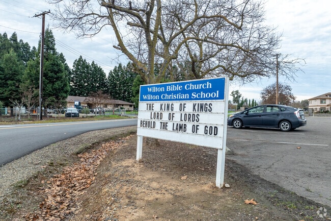 Wilton Christian is a private elementary, middle, and high school.