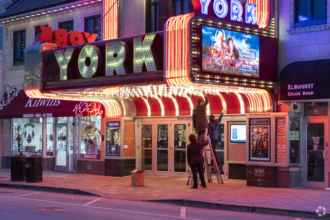 Classic Cinemas York Theatre in Elmhurst shows the newest Blockbusters.