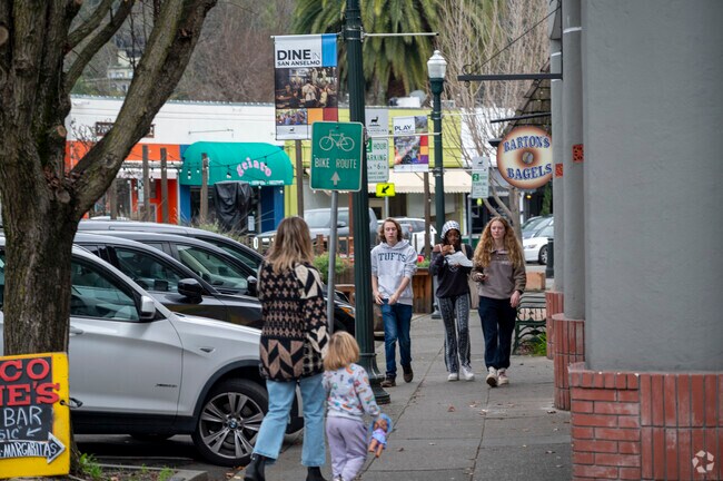 San Anselmo has a wonderful shopping district.