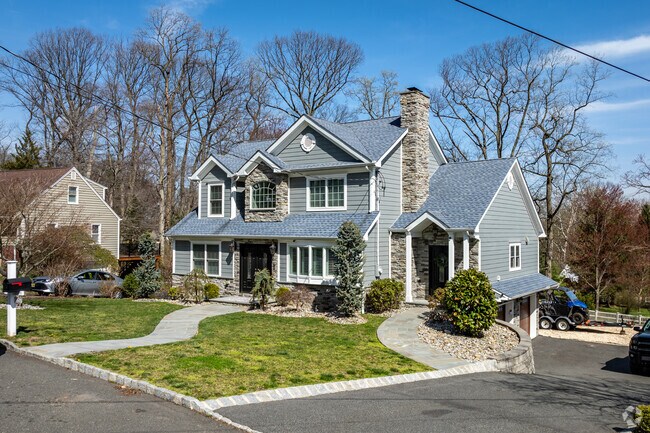 New builds in Mountainside, typically in the contemporary colonial style, list from $1.5m.