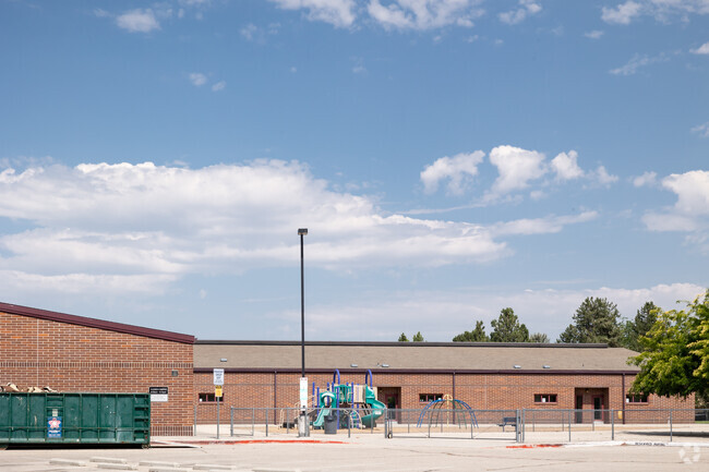 Students at River Valley Elementary have a fenced in playground they enjoy during recess.