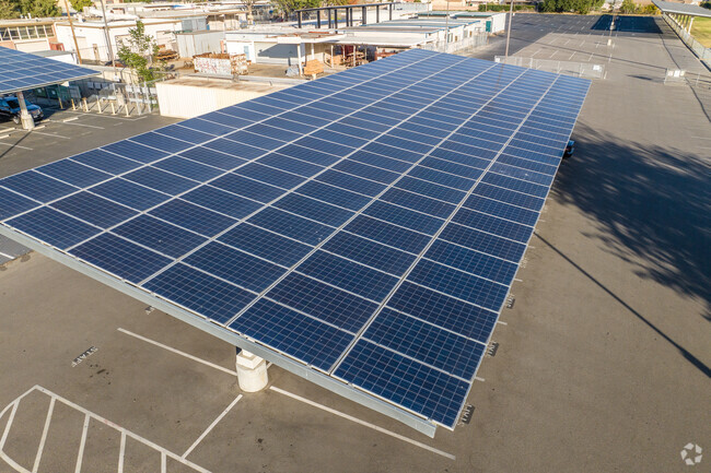 Apollo High School is powered by solar.