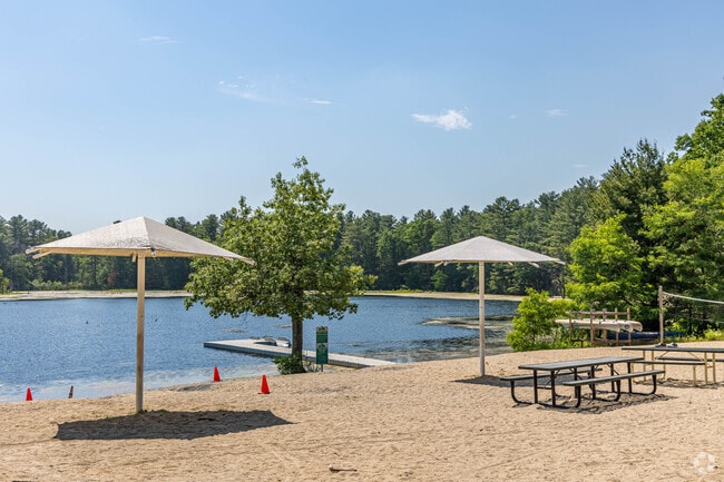 Enjoy a day at the beach at Pomps Pond in Shawsheen Heights.