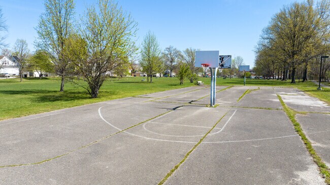 Enjoy a Game of Basketball in Preston Park While in the Merriwether Neighborhood