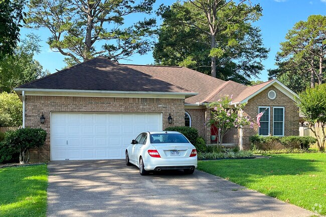East Conway homes sit on modest lots and come with attached garages.