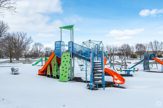 Melvin Miller Park on the Urbana’s northeast side is active during summer weekends with multiple athletic fields, playgrounds and walking trails.