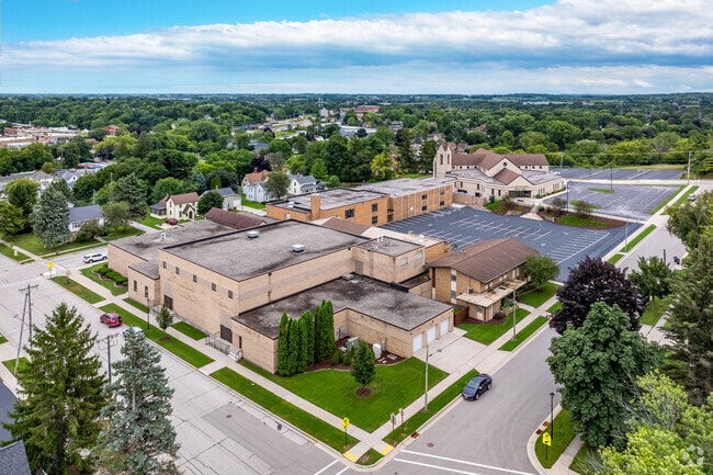 St. John the Baptist Catholic School in Plymouth.