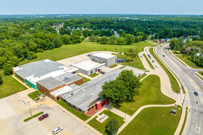 Jackson Elementary School is surrounded by south side Des Moines neighborhoods.
