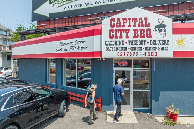 Capital City BBQ in Old Forest offers a generous selection of barbecue.