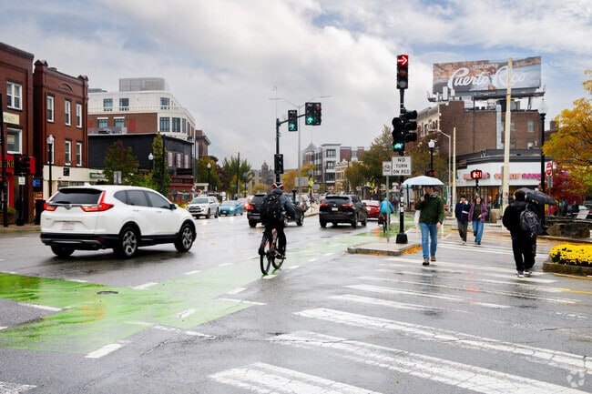 Residents of Porter Square can easily walk or bike to almost anything they need.