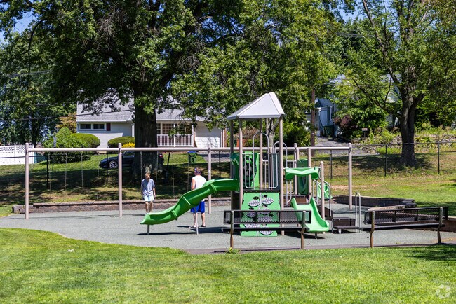 Take a walk to Stephen J. Capestro Park in Edison, NJ to enjoy the playground.