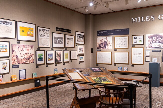 The Mazza Museum at the University of Findlay houses a collection of artwork created by children's illustrators.
