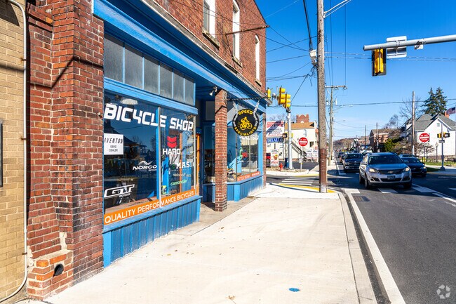 Greensburg Bike Shop in the center of Youngwood.