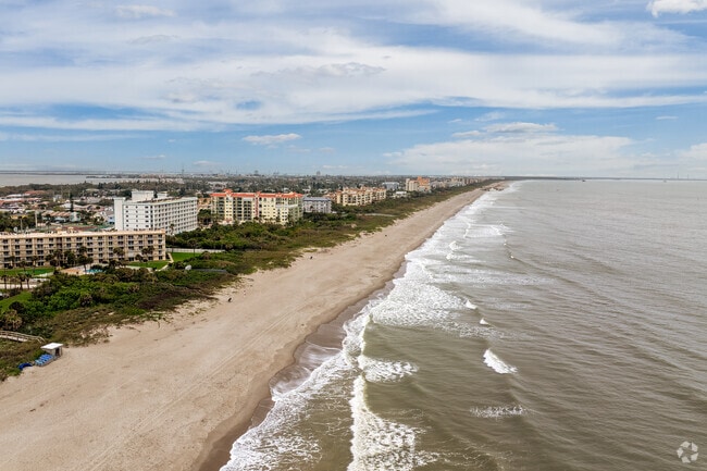 Cape Canaveral boasts 24 miles of uninterrupted beachfront.