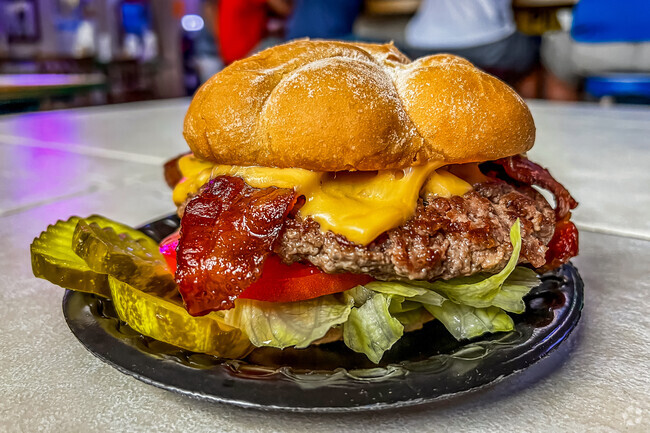 If you're in the mood for a juicy burger, then make sure to eat at Duffy's Tavern, Holmes Beach.
