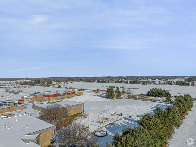 Eaton Rapids Middle School has a playground.