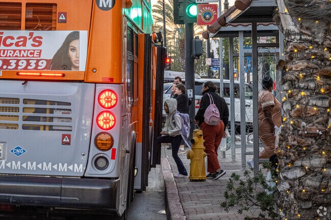 Huntington Park locals are never more than a few minutes away from one of Metro's many bus lines running throughout the city.