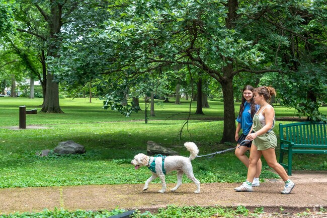 West Urbana residents love the path through Carle Park which is great for dog walking.