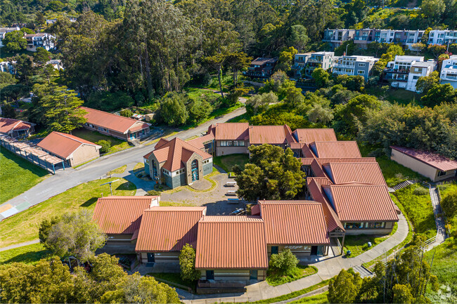 A Small Knit of Buildings at MLK Jr. Elementary in Sausalito