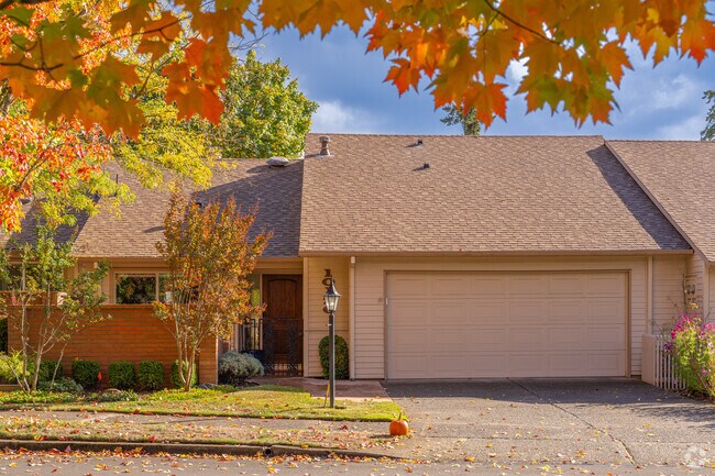 Two-bedroom townhomes and condos can be found along the Summerfield golf course.