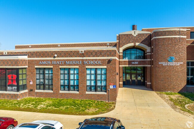 East Village students in grades 6-8 attend Hiatt Middle School.