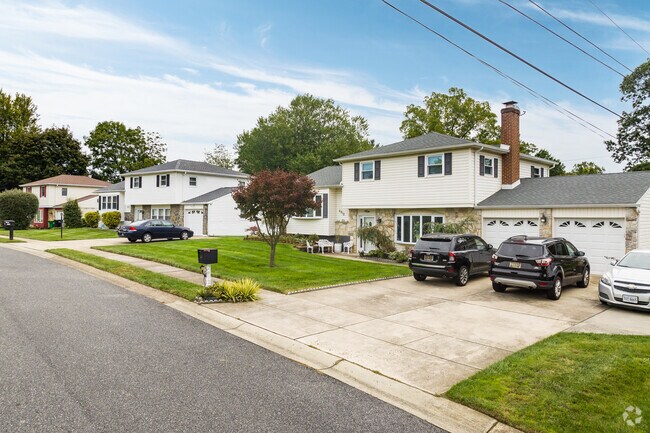 Split-level homes are a popular choice for Brandywine streets with a slight grade.