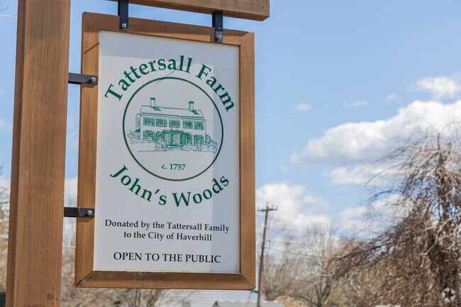 John’s Woods at Tattersall Farm is a popular spot for hiking and bird-watching.