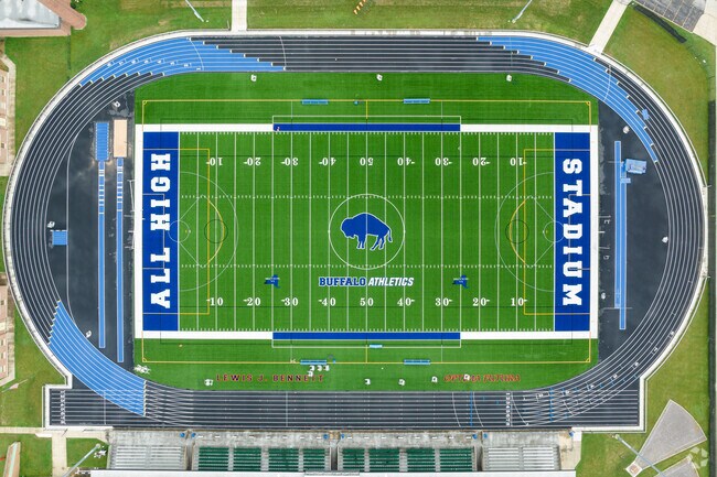 Middle Early College High School in Buffalo serves students from grades 9 to 12th.