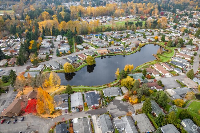 There is a manufactured home community is located in the heart of Queensborough-Brentwood.