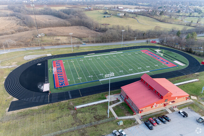 The AP® participation rate at Scott County High School is 38%.