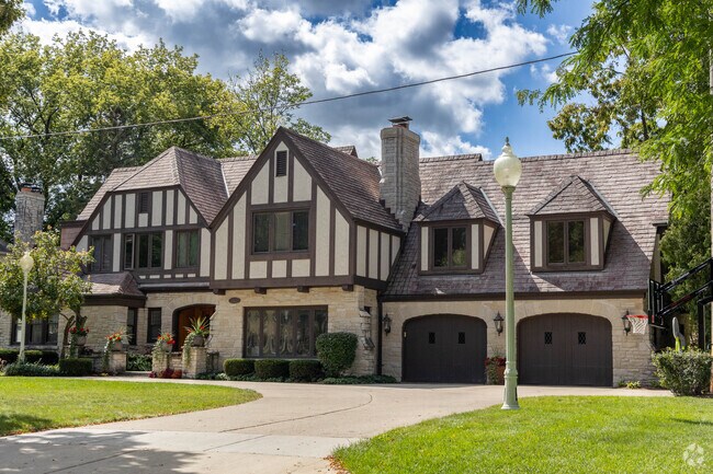 Wauwatosa has many beautiful homes along the Menomonee River.