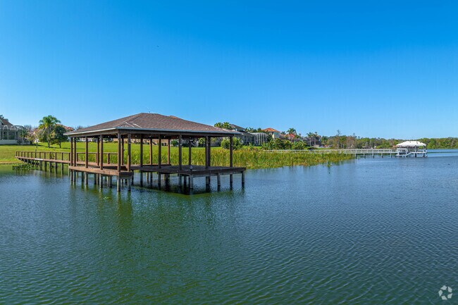 Banana Lake Docks offer beautiful scenery.