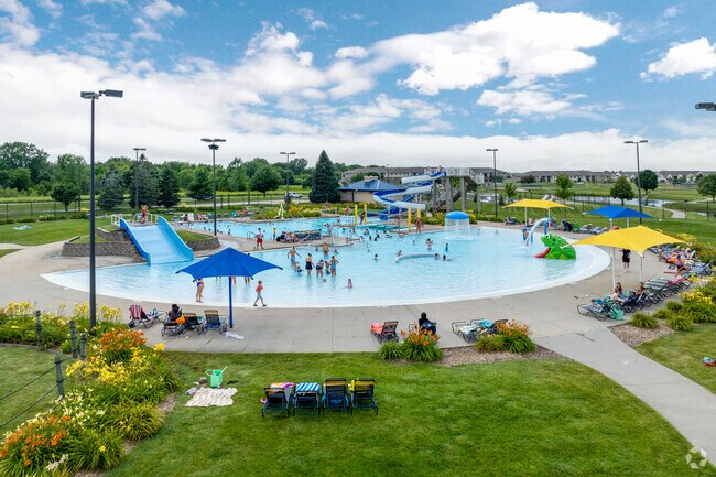 The Prairie Ridge Aquatic Center in Southwest Ankeny.